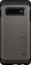 Spigen Tough Armor Backcover Samsung Galaxy S10 Plus hoesje - Grijs