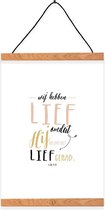 Christelijke Poster - 1 Johannes 4:19 - DagelijkseBroodkruimels