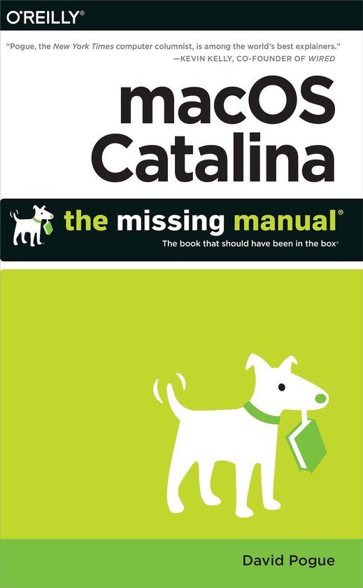 macOS Catalina: The Missing Manual - cover