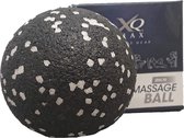 XQ MAX fitnessgear - massagebal - 8cm - zwart/wit