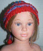 Toetie & Zo Handmade Hat - Bébé - Enfant - Rose - Rouge - Blauw - Multi - Crocheté