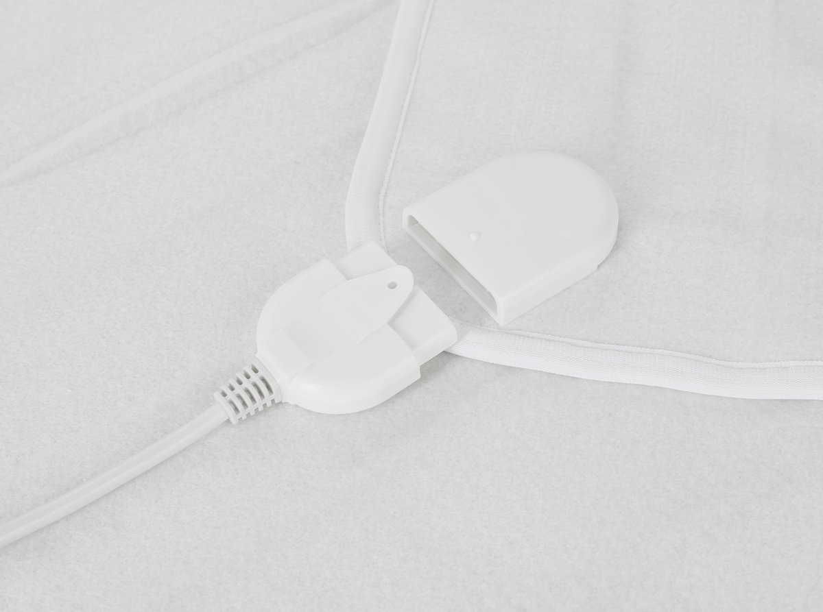 ADLER Elektrische Deken MS 7420 120 Watt 2 Persoons Wit - afbeelding 3