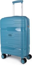 Decent ONE-CITY Handbagage Koffer - 55 cm - TSA slot - Petrol
