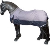 Lex & max paardendeken crown winterdeken  175cm donkerblauw