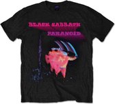 Black Sabbath Heren Tshirt -S- Paranoid Motion Trails Zwart