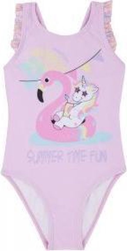 Baby badpak|Flamingo/unicorn kl roze mt 68 cm | bol.com
