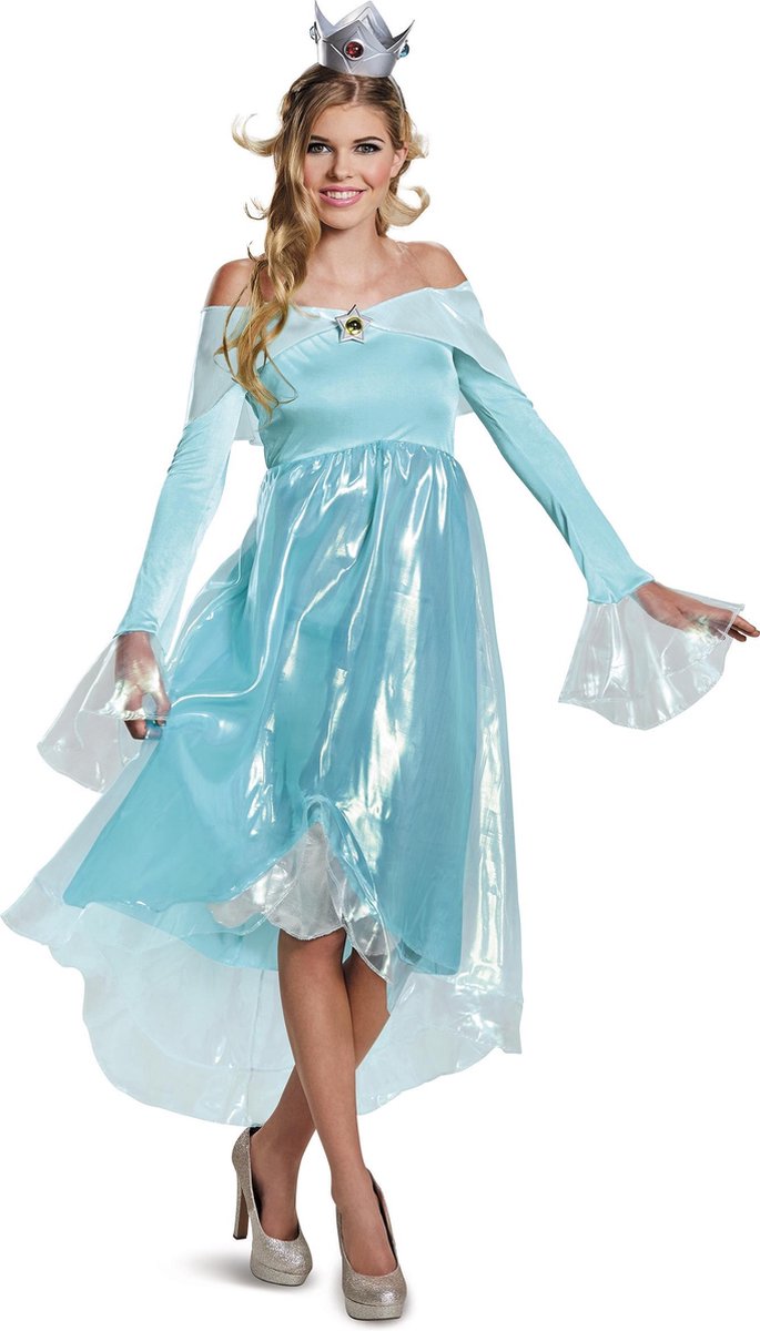 Afbeelding van product DISGUISE - Super Mario Rosalina luxe kostuum voor volwassenen - M  - maat M