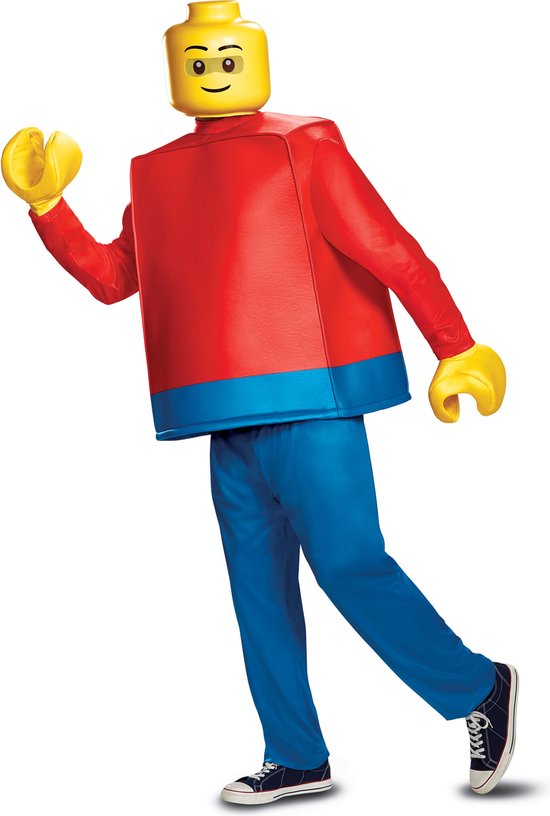 DISGUISE - Luxe Lego figuurtje kostuum voor volwassenen - One Size | bol.com