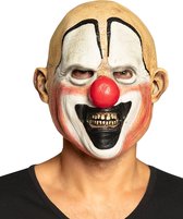 Boland - Latex hoofdmasker Mean clown - Volwassenen - Clown