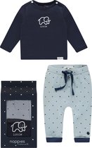 Noppies Gift Set - Grey Blue - Maat 56