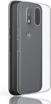 Motorola Moto E3 Transparant Siliconen Ultra Thin hoesje - van Bixb