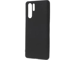 Huawei P30 Pro Zwart Hoesje Clear TPU Case - van Bixb