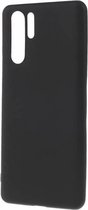 Huawei P30 Pro Zwart Hoesje Clear TPU Case - van Bixb