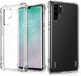 Huawei P30 Pro Transparant Anti Burst Hoesje Shock Proof TPU Case - van Bixb