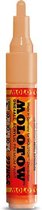 Molotow One4All 227HS-S - Pastel oranje 4mm mini verfstift op acrylbasis