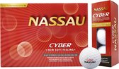 Nassau Cyber - Golfballen - 12 stuks - Wit