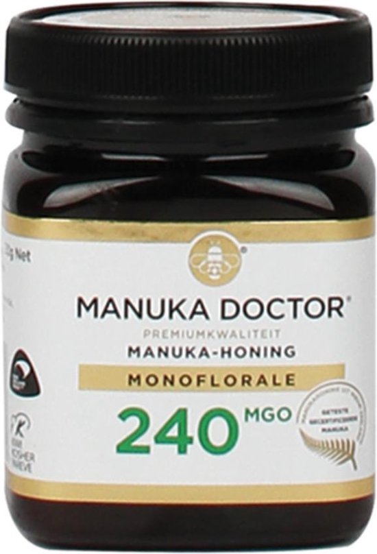 convergentie Oriënteren Portret Manuka Doctor Manuka Honing MGO 240 (250gr) | bol.com