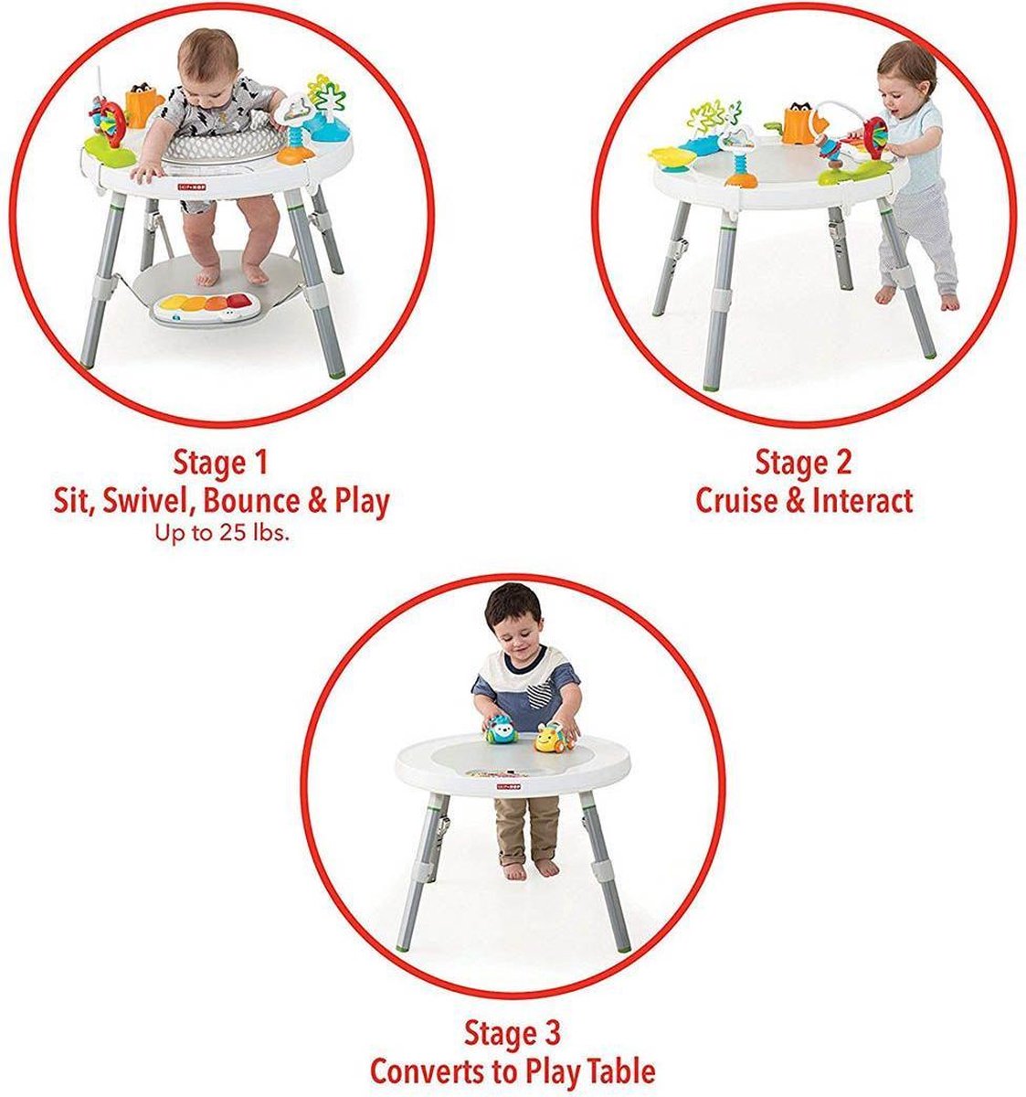Skip Hop Explore More 3 stage Activity Center Wit bol