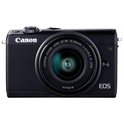 Canon EOS M100 + 15-45mm + 50GB Irista Cloud Opslag - Zwart
