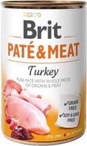 BRIT Pate & Meat Kalkoen 6 x 400gr