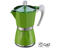 G.A.T. Italia Bella Groen 3 kops - Percolator - 150ml - Made in Italy