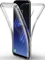 Samsung Galaxy S9 Case - Transparant Siliconen - Voor- en Achterkant - 360 Bescherming - Screen protector hoesje - (0.4mm)