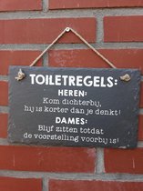 Leisteen - Toilet regels