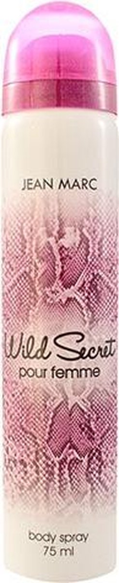 Jean Marc Wild Secret Pour Femme Body Spray 75ml