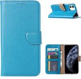 Xssive Hoesje voor Apple iPhone 11 Pro Max - Book Case - Turquoise