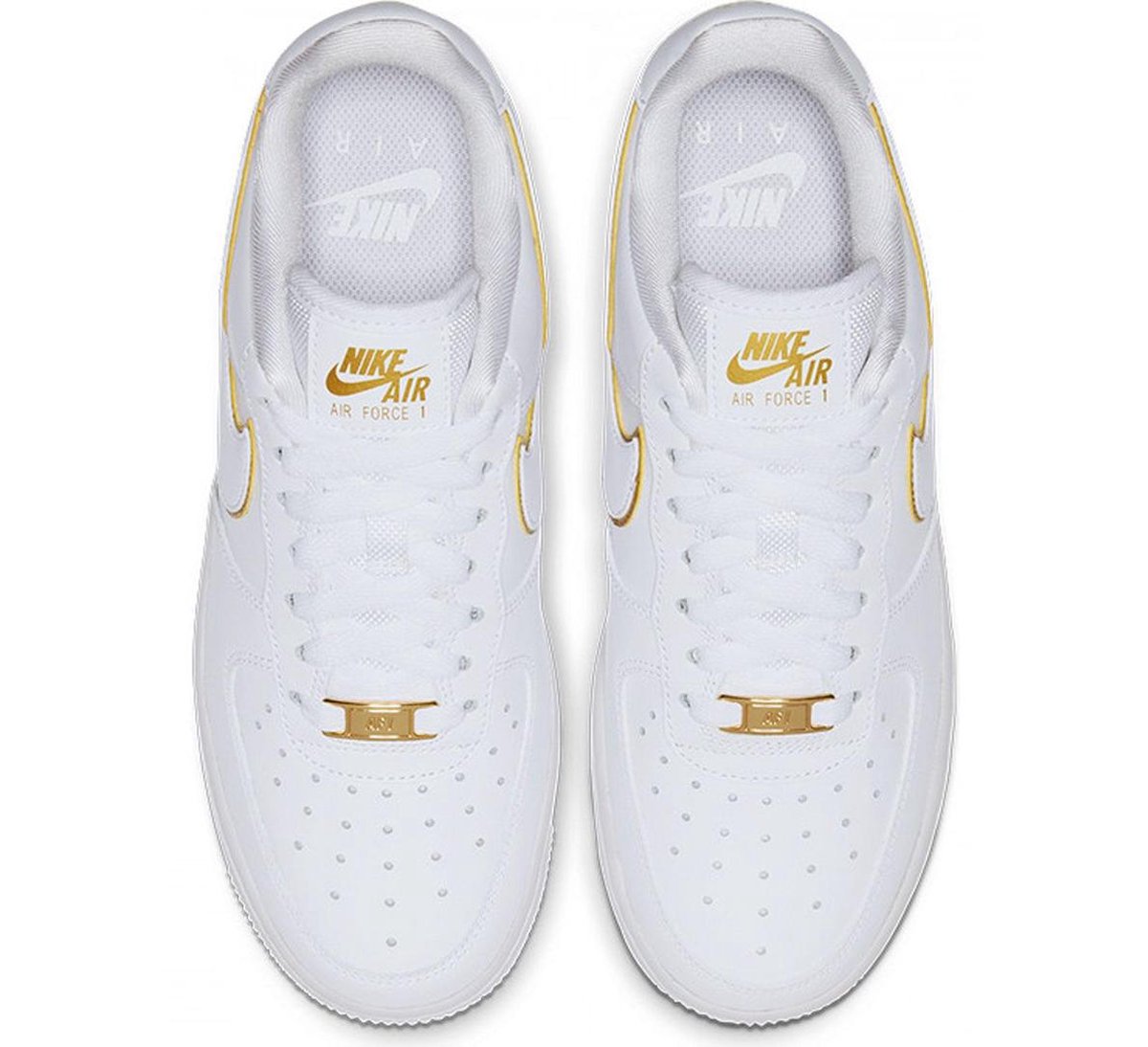 Nike Sneakers - Maat 39 - Vrouwen - wit/goud | bol.com