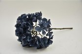 Kunstbloemen En Overige - Hydrangea Reva Blue 50cm