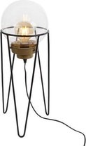 Lamp 'glas'-bol 3-poot Metaal Dia21x57,5cm