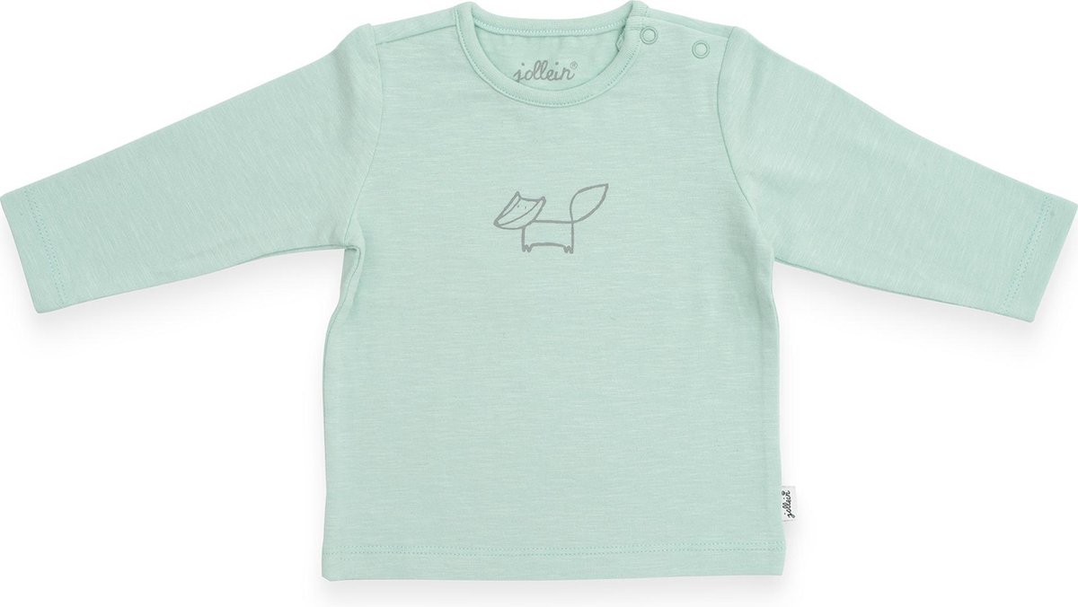 Shirt lange mouw 62/68 Forest green
