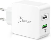 j5create JUP20 2-Port USB QC3.0 Charger
