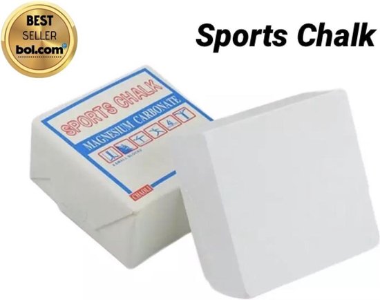 taart Snazzy Investeren Sports chalk - Magnesium blok, Magnesium carbonaat, 56 gram | bol.com