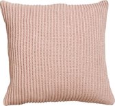 Luxe Sierkussen Hill Roze - 45 x 45 cm - katoen - wonen - interieur