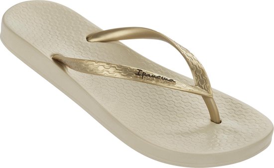 Slippers Femme Ipanema Anatomic Tan - Beige / Or - Taille 35