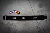 Tuff Guy - Black Nylon PRO Lifting Belt - Gewichthef Riem - Geschikt voor Functional Fitness, Olympisch Gewichtheffen en CrossFit - 3XS