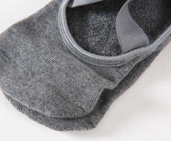 Yoga Anti-slip Sokken Rood - Dames - Ballet - Dans - Gym - Fitness - Pilates - Katoen van ToeSox — afbeelding 3