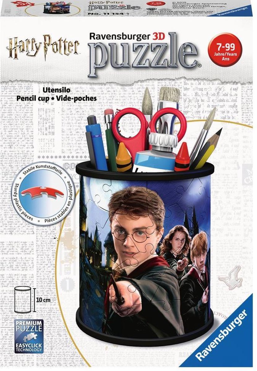 Ravensburger Pennenbak Harry Potter - 3D puzzel - 54 stukjes