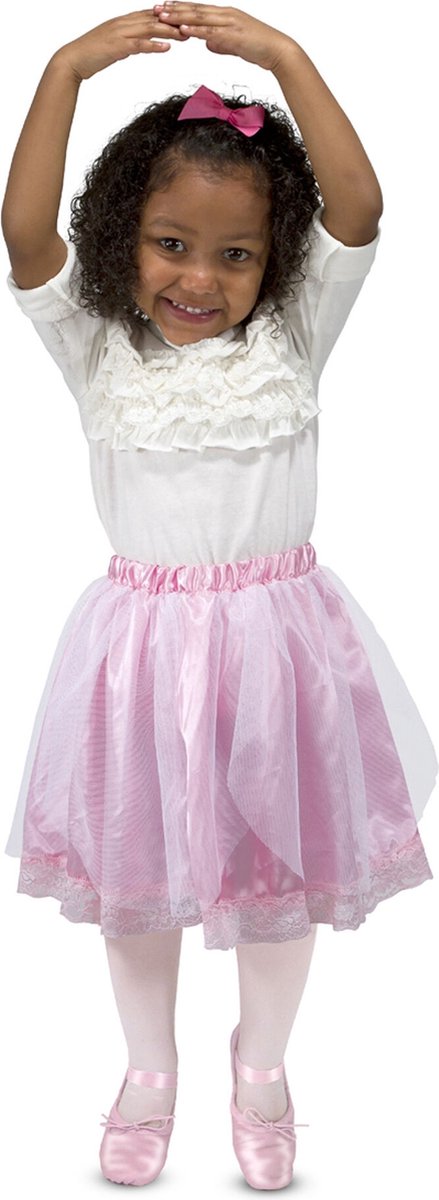 Melissa & Doug Rollenspel collectie - geweldige tutu’s! Set met verkleed-tutu’s (4 rokjes) - Carnavalskleding