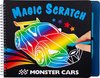 foto van Monster Cars - Magic Scratch Book (0410928) /Arts and Crafts /Multi
