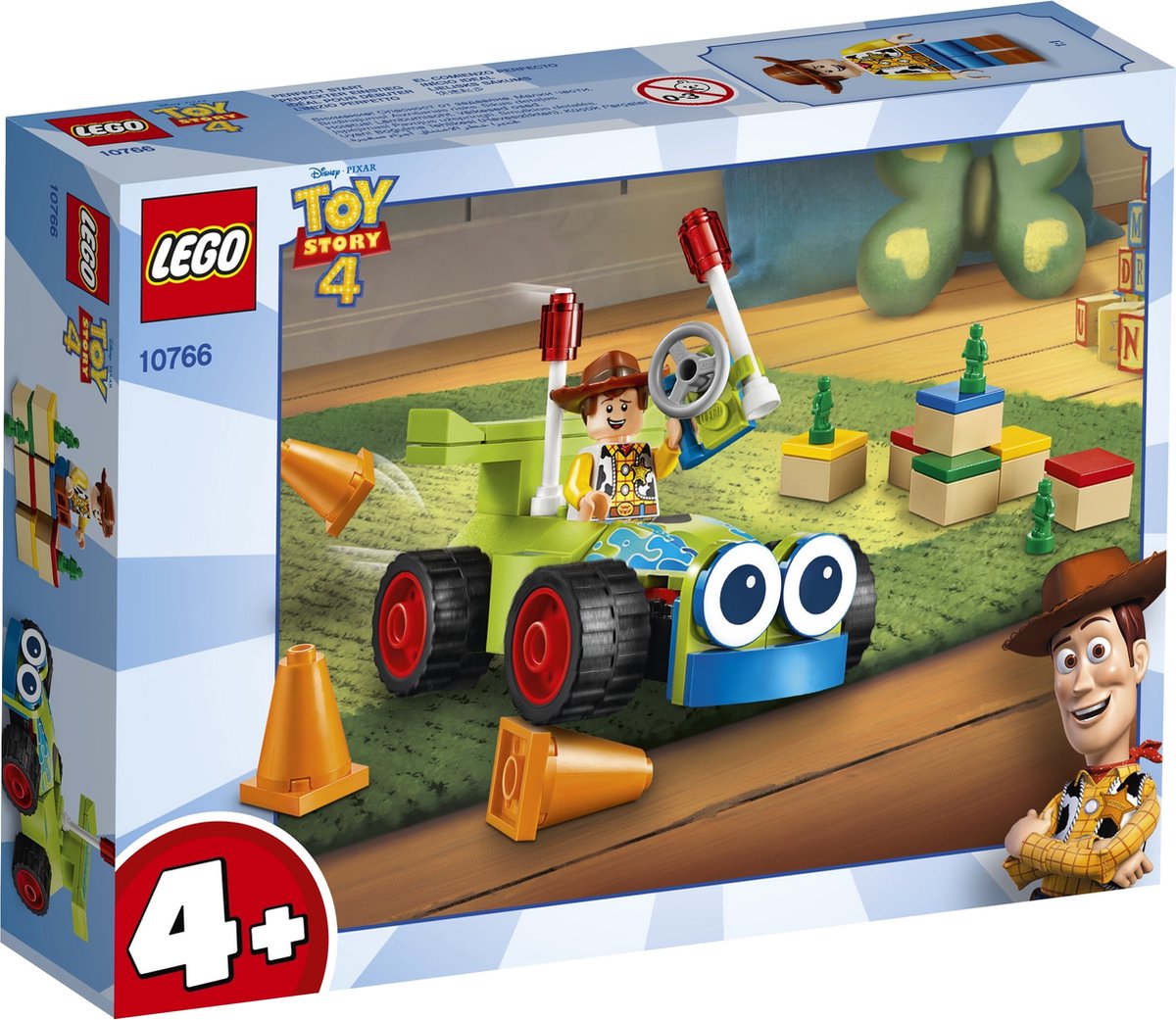 LEGO 4+ Toy Story 4 Woody & RC - 10766 - LEGO