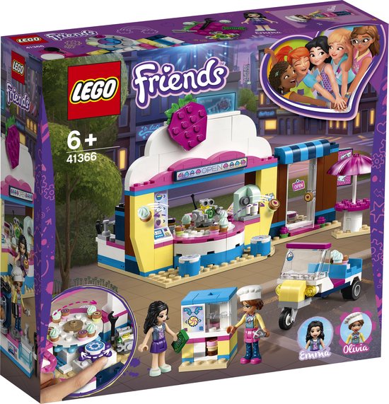 LEGO Friends Le Cupcake Café d'Olivia 41366 – Kit de construction (335 pièces)