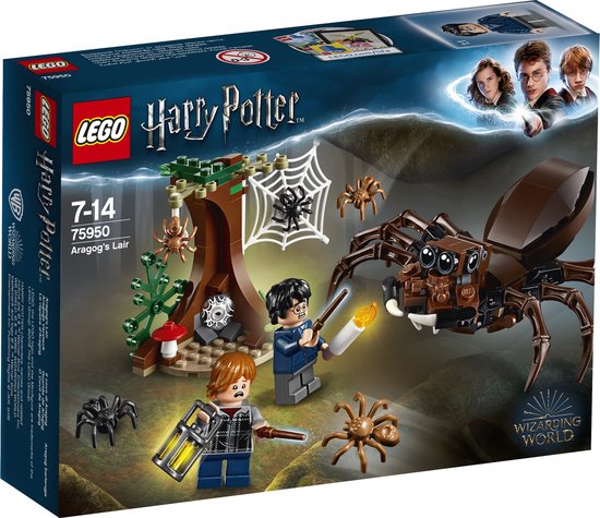 LEGO Harry Potter Le repaire d'Aragog - 75950 | bol.com
