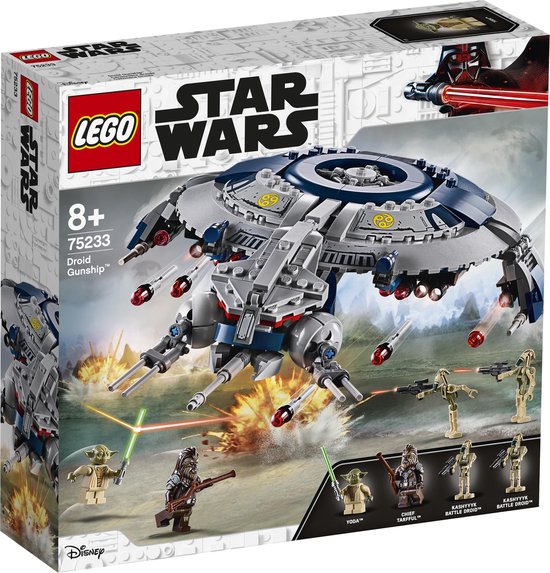 rook Informeer Paard LEGO Star Wars Droid Gunship - 75233 | bol.com