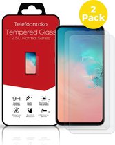 Samsung Galaxy S10e Glazen Screenprotector 2 x | Gehard Beschermglas | Tempered Glass