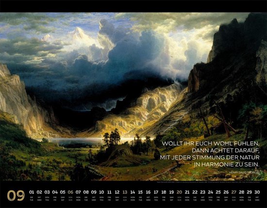 Thoreau, H: Into the Wild/Abenteuer Landschaftsmalerei 2020 - Thoreau, Henry David