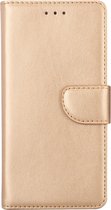 Xssive Hoesje voor Samsung Galaxy A51 - Book Case - Goud