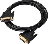 Gold-Plated DVI Naar DVI Kabel- Male To Male - Monitor Kabel - Plug&Play - Gold-Plated - 300 Centimeter